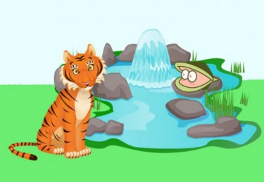 Тигр и Моллюск (вьетнамская сказка)