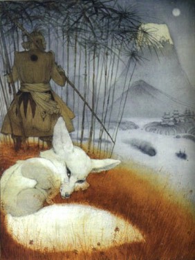 Жена-лисица (японская сказка) - читать на Дерево Сказок