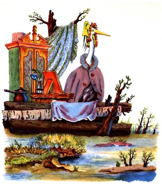 Журавль и цапля (белорусская сказка) - читать на Дерево Дказок - 2
