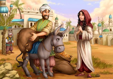 Али-Баба и сорок разбойников (арабская сказка)
