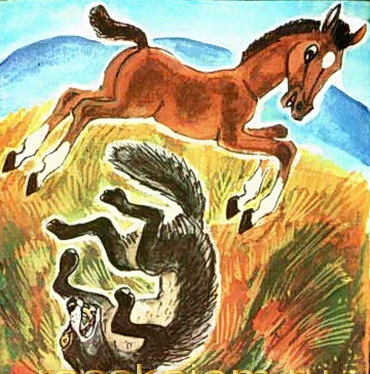 Волк, собака и кот (белорусская сказка)