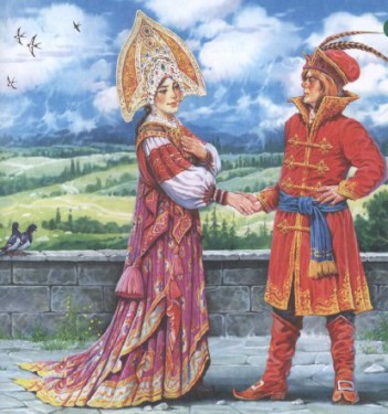 Жар-птица и Василиса-царевна (русская сказка)