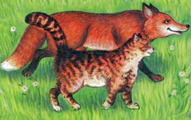 Лис и кошка (Братья Гримм)