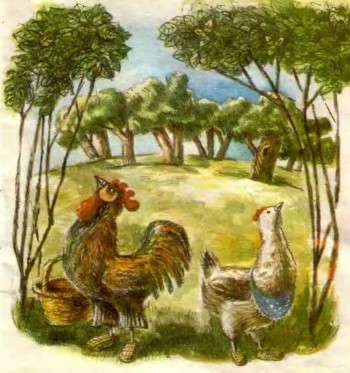 Петух и курица (русская сказка)