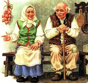 Сказка про липку и жадную старуху (украинская сказка)